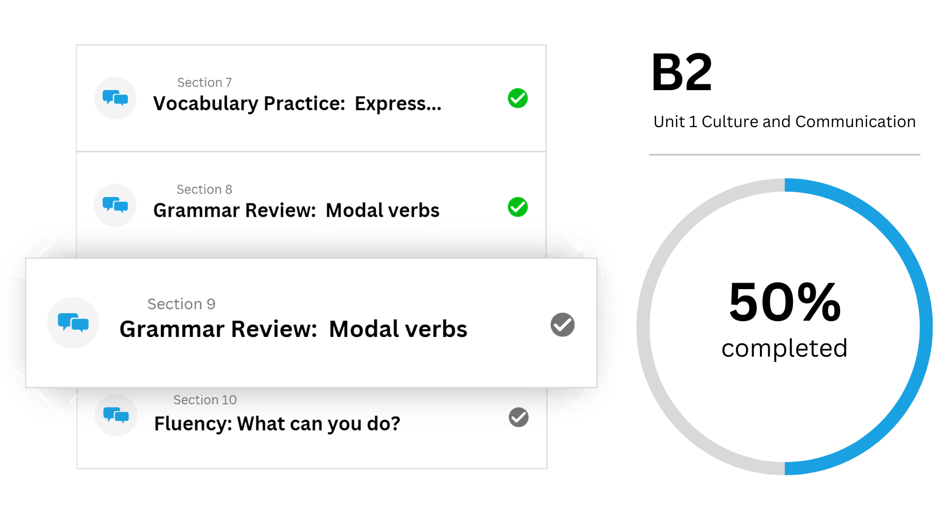 Enjoy structured learning